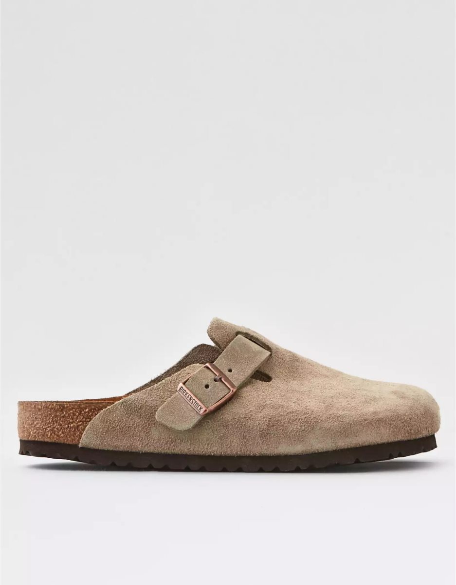 Chaussures Casual American Eagle Boston Soft Footbed Clog Grise Marron Homme | PHV-85944698